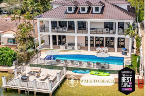 Mega Yacht Views Private beach Heated pool Harbor Inlet area Harbourview Key VlLLAS
